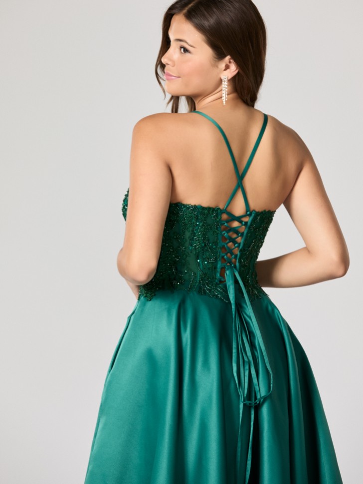 Tiffanys Marissa Dark Green TFY Prom Dress