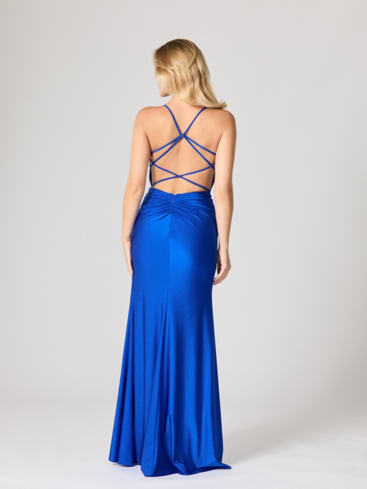 Tiffanys Ophelia Royal Blue TFY Prom Dress
