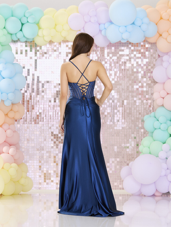 Tiffanys Sunny Midnight Blue TFY Prom Dress
