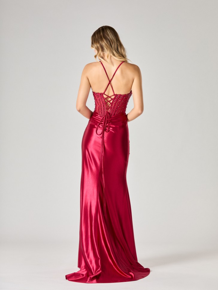 Tiffanys Sunny Red TFY Prom Dress