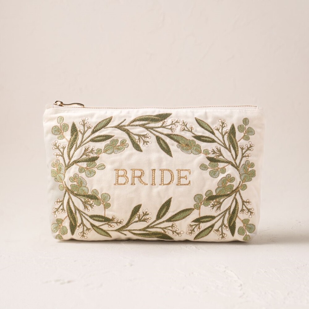 Elizabeth Scarlett Olive Branch Bride Pouch