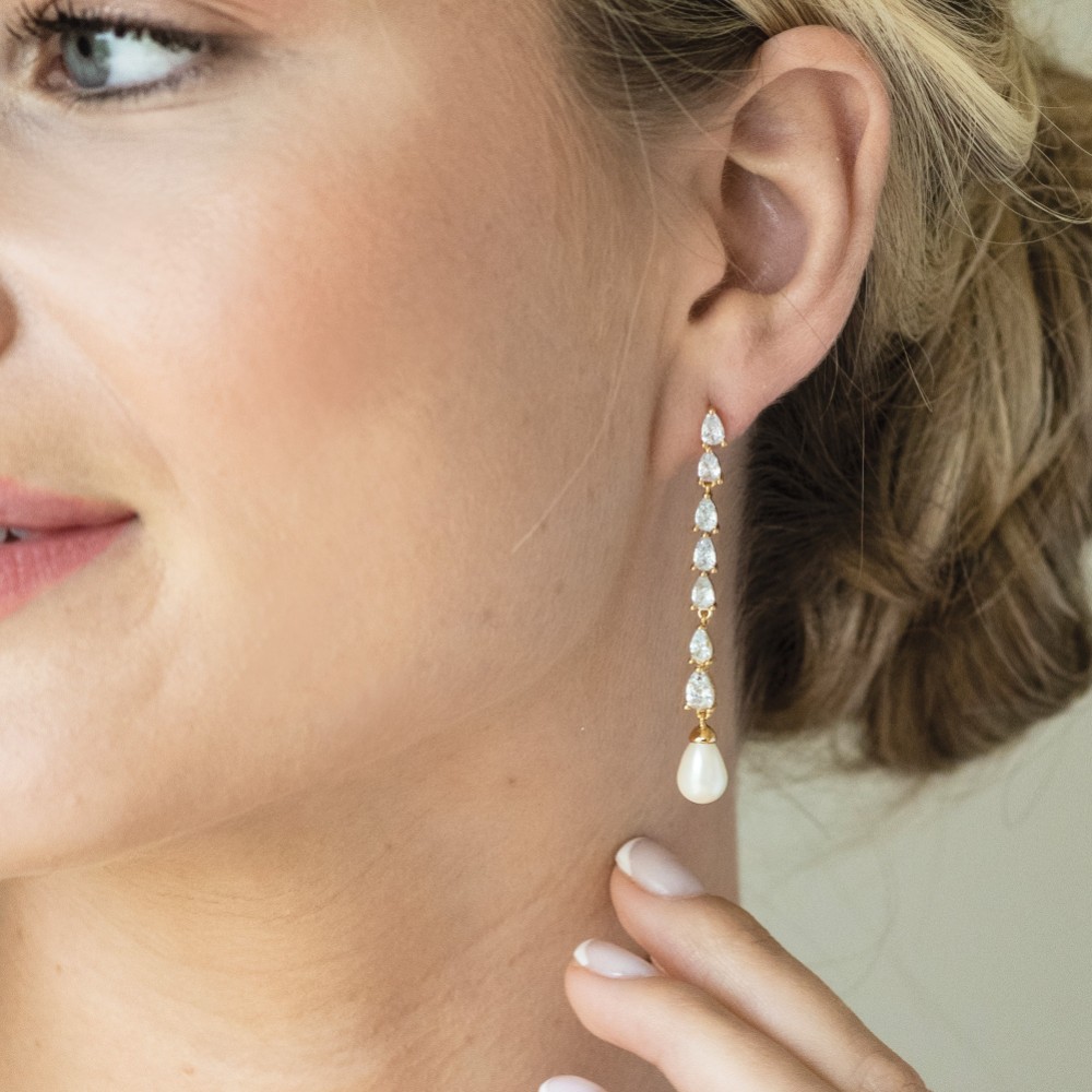 15 orecchini perle pendenti, con brillanti o a lobo di moda | iO Donna