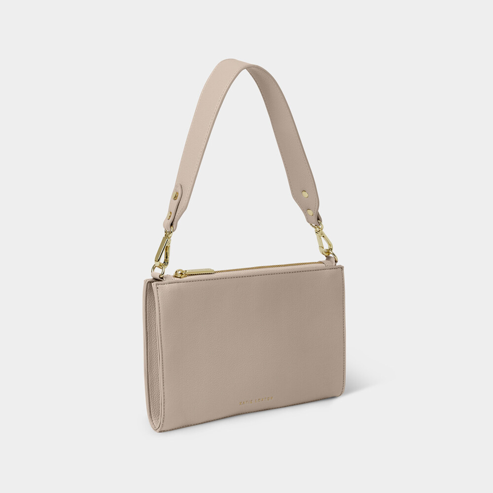 Katie Loxton Reya Light Taupe Shoulder Bag