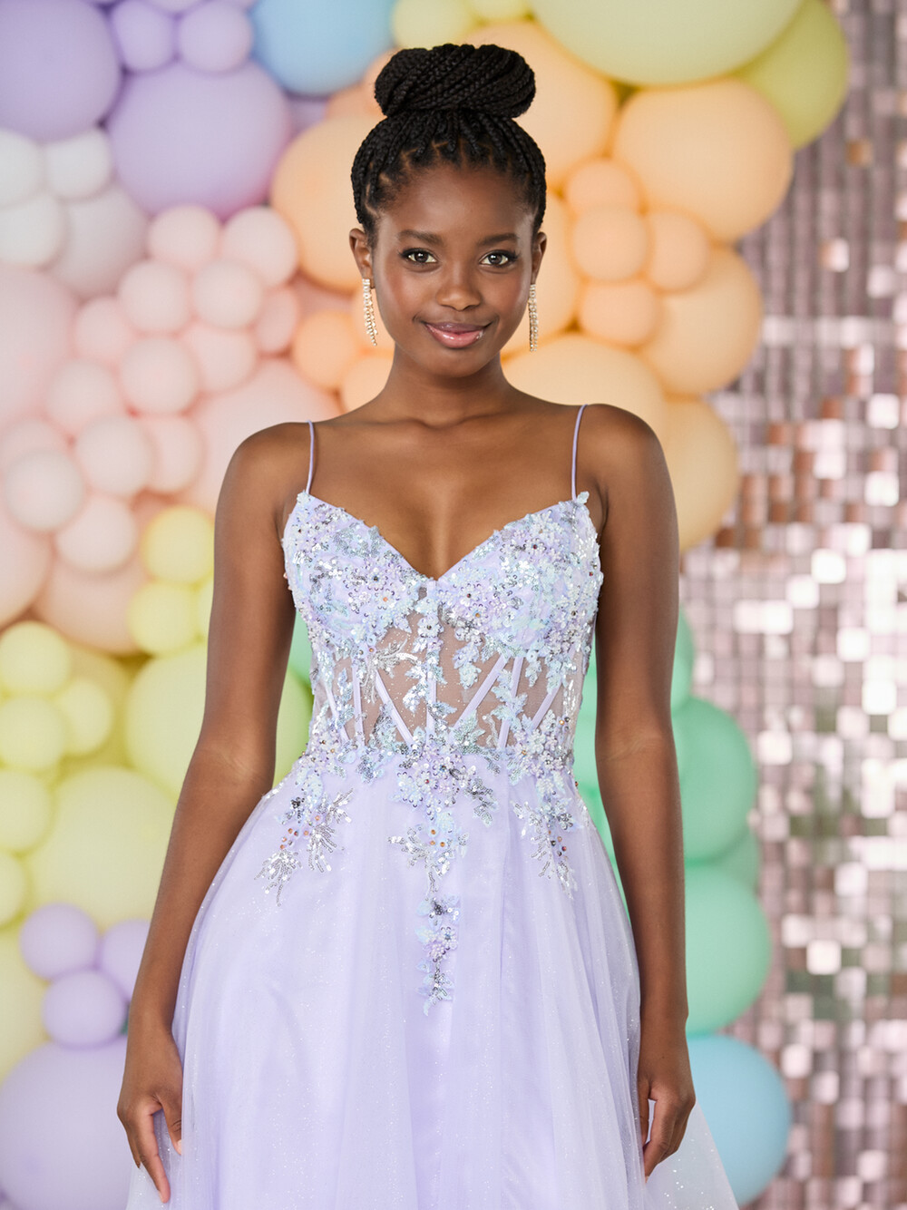Tiffanys Perrie Lilac Prom Dress Tiffanys Perrie Lilac Prom Dress
