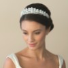 Bridal Hair Bun with Tiara