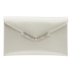 Glitzernde Statement-Slingbacks mit passender Envelope Clutch