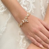 Photograph: Adelaide Gold Vintage Inspired Crystal Bracelet