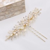 Fotografia: Alfinete de cabelo com flores e folhas da Jen Gold