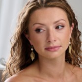 Photograph: Arianna Lilibet Large Leaf Earrings ARE763