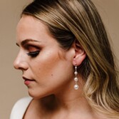 Fotografía: Arianna Pendientes de perlas Purity ARE617