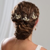 Fotograf: Arianna Satz von 3 Vergissmeinnicht-Blumen-Haarnadeln ARP653