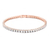 Fotografia: Bracciale tennis Alanna Simple con zirconi (oro rosa)