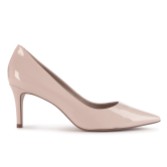 Fotograf: Capollini Petal Nude Pink Lackleder Spitze Pumps