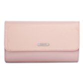 Fotograf: Capollini Rosa Leder Clutch Tasche
