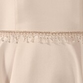 Fotografía: Cinturón para vestido de novia «Bianco Diamante» con perlas y cristales colgantes