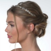 Fotografía: Diadema de cristal de estilo vintage de Alice Gold