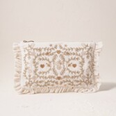 Photograph: Elizabeth Scarlett Mediterranean Garden Frill Pouch