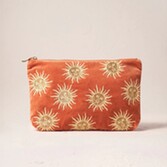 Photograph: Elizabeth Scarlett Sun Goddess Rust Velvet Everyday Pouch