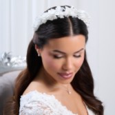 Fotografia: Fascia di fiori da sposa Floribunda Avorio