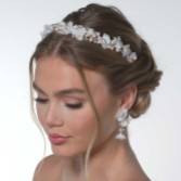 Fotografia: Fita para a cabeça floral Amaryllis Blush Pearls