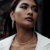 Zdjęcie: Freya Rose Delikatny naszyjnik z perełkami