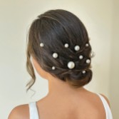 Fotografia: Ivory and Co Alfinete de cabelo com pérolas e detalhes dourados (conjunto de 18)