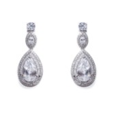 Fotografia: Ivory and Co Brincos de noiva Cotton Club Crystal Drop
