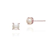 Fotografia: Ivory and Co Brincos de pérola clássicos Cairo em ouro rosa