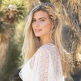 Photograph: Ivory and Co Cassiopaea Bronze Enameled Leaves Hair Clip