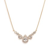 Fotografía: Ivory and Co Collar de boda Sorbonne Crystal (dorado)