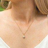 Photograph: Ivory and Co Corsica Gold Pearl Pendant Necklace