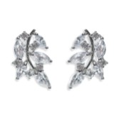 Photograph: Ivory and Co Cypress Vine of Leaves Earrings