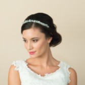 Fotografía: Ivory and Co Diadema de cristal para novia inspirada en el Art Déco de Selma