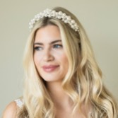 Fotografia: Ivory and Co Diadema de noiva com pérolas em forma de grupo da Odyssey