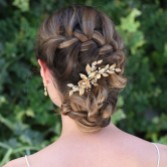 Fotografia: Ivory and Co Grampo de cabelo com folhas de Cupido em bronze e ramos de pérolas
