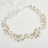 Fotografia: Ivory and Co Grinalda de cabelo Ocean Dream Gold Pearl