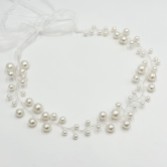 Fotografia: Ivory and Co Grinalda de cabelo Ocean Dream Silver Pearl