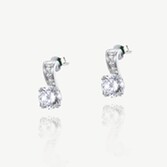 Photograph: Ivory and Co Hamilton Crystal Stud Earrings