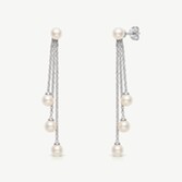 Photograph: Ivory and Co Montreal Mini Pearl Drop Earrings