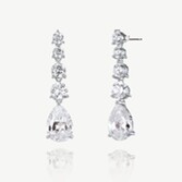 Photograph: Ivory and Co Porto Crystal Drop Earrings