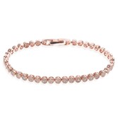 Fotografía: Ivory and Co Pulsera de boda «Modena» en oro rosa con adornos de cristal
