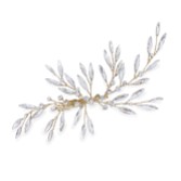 Fotograf: Ivory and Co Sonnenblume Gold Kristall Spray Hochzeit Haarspange