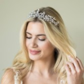 Fotograf: Ivory and Co Winterstar funkelnden Kristall Starburst Tiara