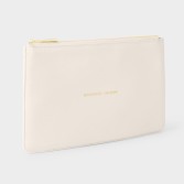 Zdjęcie: Katie Loxton „Beautiful Friend” – torebka Off White z sentencją