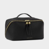 Fotografia: Katie Loxton Bolsa de maquilhagem e higiene pessoal Soho, grande, preta