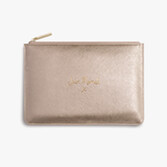 Fotografia: Katie Loxton Bolsa 'Just Married' em ouro metálico