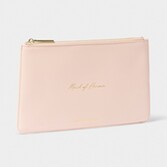 Fotografía: Katie Loxton Bolsita con mensaje «Dama de honor» en rosa claro