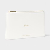 Fotografía: Katie Loxton Bolsita con mensaje «Novia» en blanco