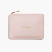 Fotografía: Katie Loxton Bolsita «Flower Girl» en rosa metalizado