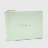 Fotografía: Katie Loxton Bolsita perfecta «Maid of Honour» en verde salvia